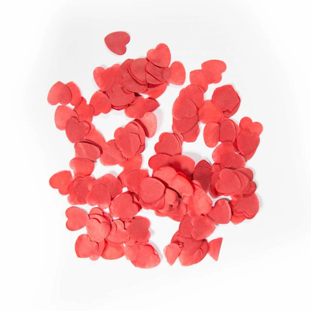 Confetti Groot Rode Hartjes