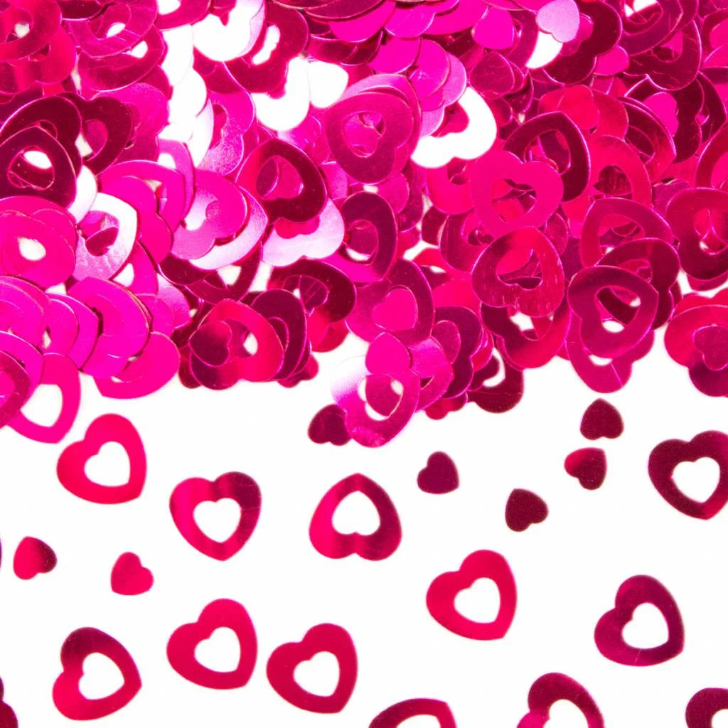 Confetti Hart Roze