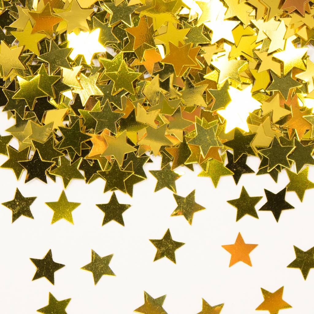 Confetti Ster Goud