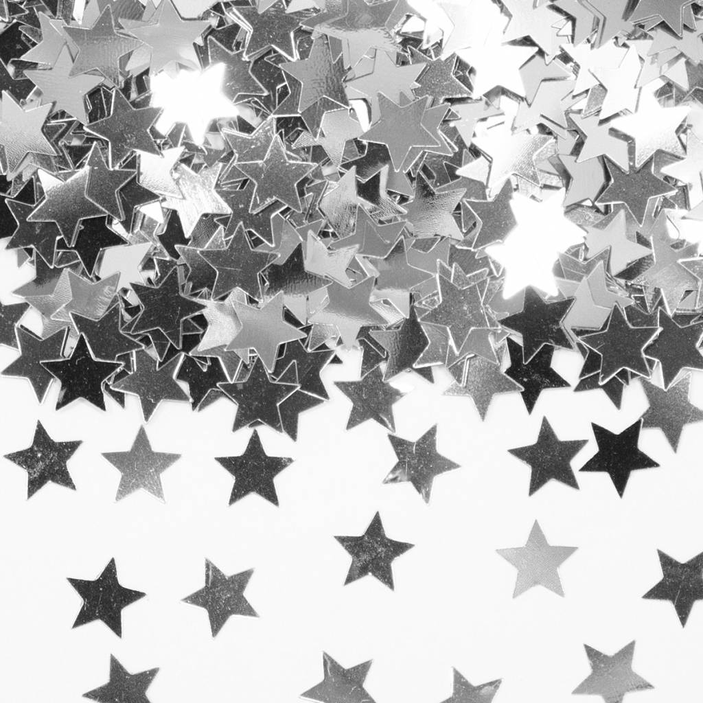 Confetti Ster Zilver