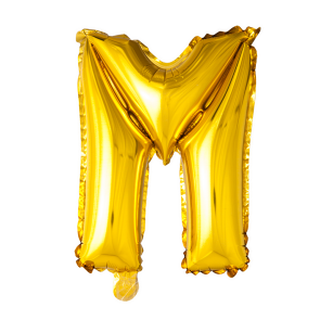Letter Ballon M Goud - 41cm