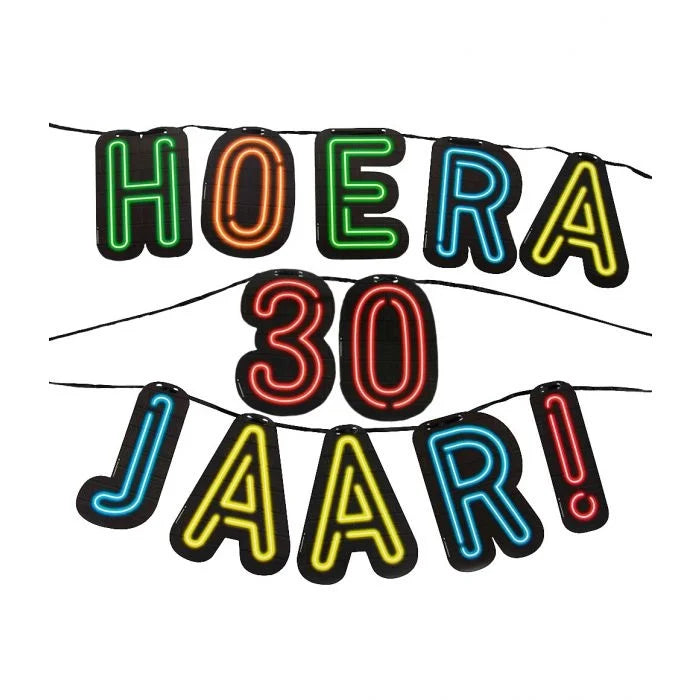 Neon Slinger - Hoera 30 jaar!