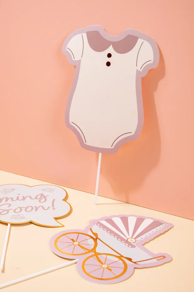 Photobooth Set - Babyshower Girl