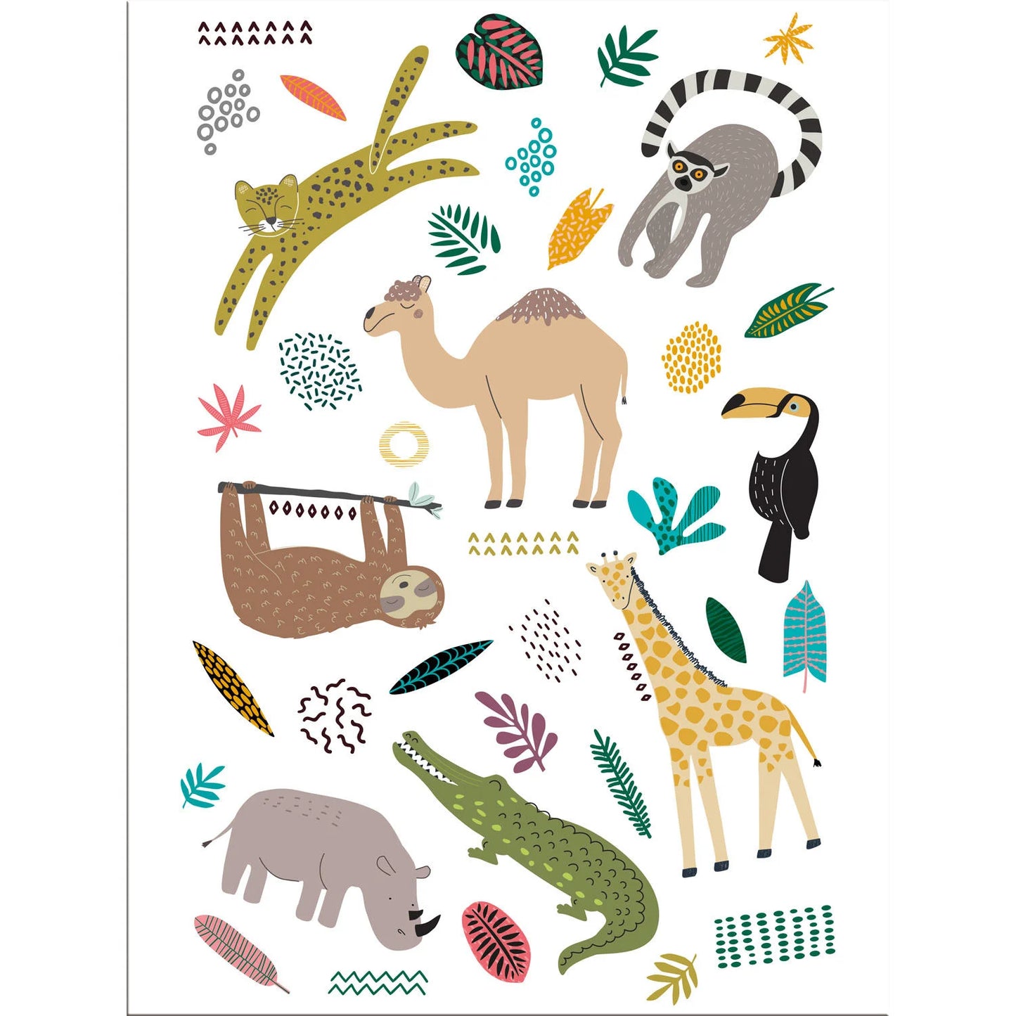 Zoo Party Tatoeages - 30 stuks