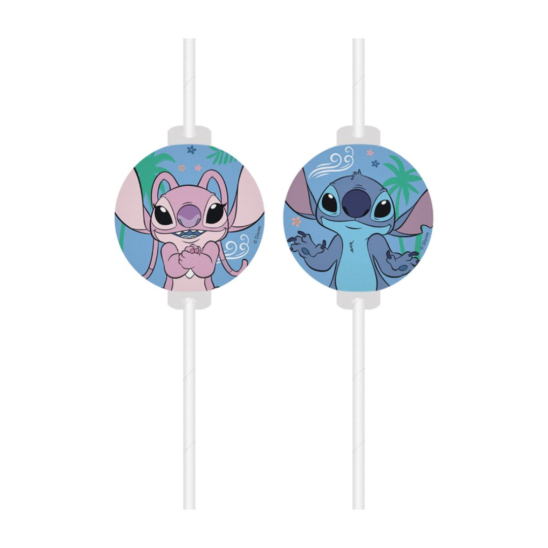 4 FSC papieren medaillon rietjes - Stitch & Angel