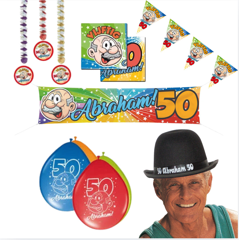 Abraham 50 Jaar M Pakket