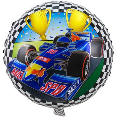 Formule 1 Folieballon 45cm - per stuk
