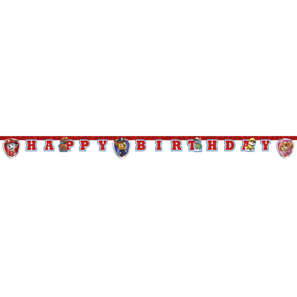 Paw Patrol (Happy Birthday) Letter Slinger