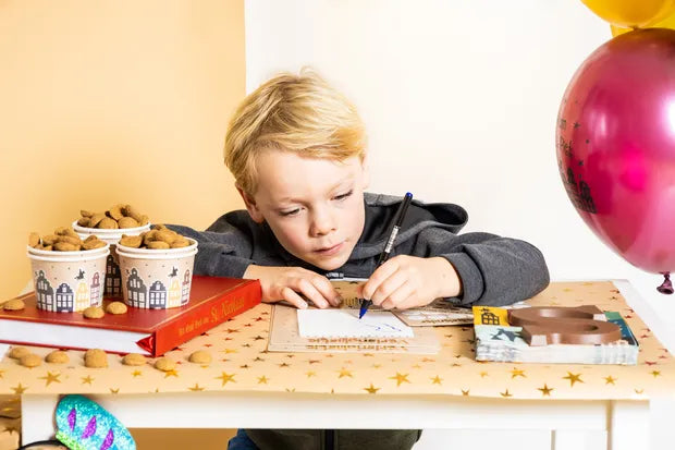 Snoepbakjes 'Welkom Sint & Piet'