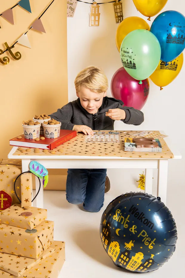Snoepbakjes 'Welkom Sint & Piet'