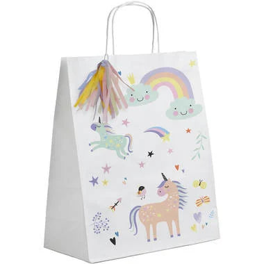 Uitdeelzakjes Unicorns & Rainbows - 6 stuks