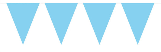 Vlaggenlijn Baby Blauw - 10 meter