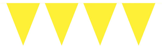 Vlaggenlijn Geel - 10 meter