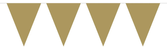 Vlaggenlijn Goud - 10 meter
