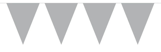 Vlaggenlijn Zilver - 10 meter