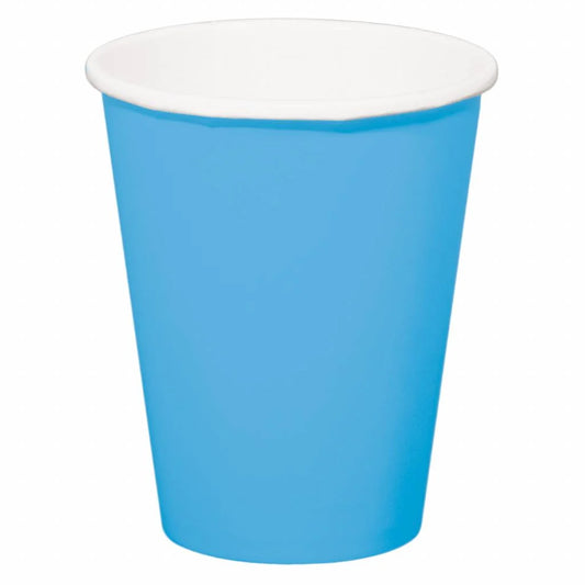 Wegwerp Bekertjes Blauw - 8 stuks